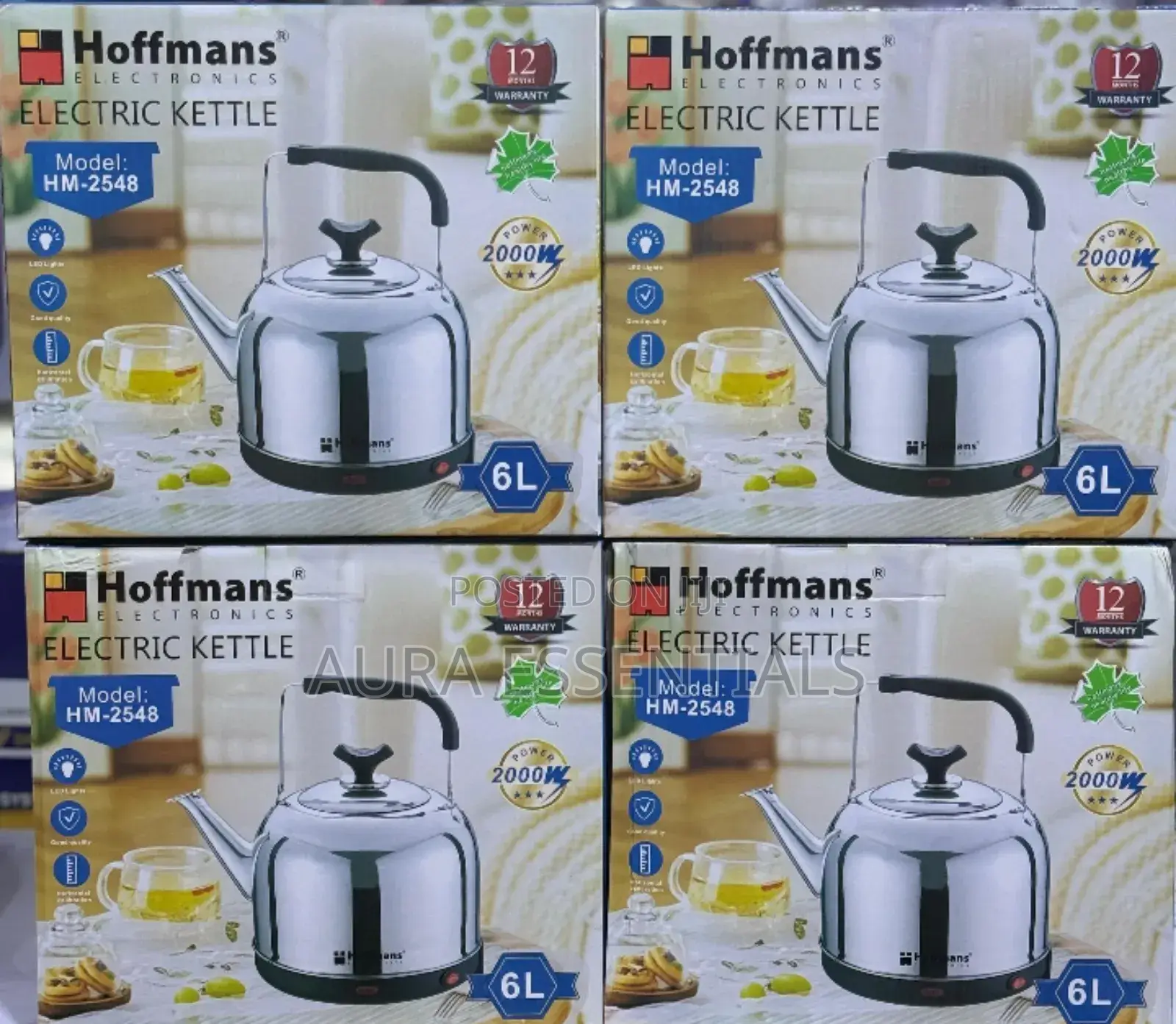 Hoffmans Hm-2548 Electric Kettles