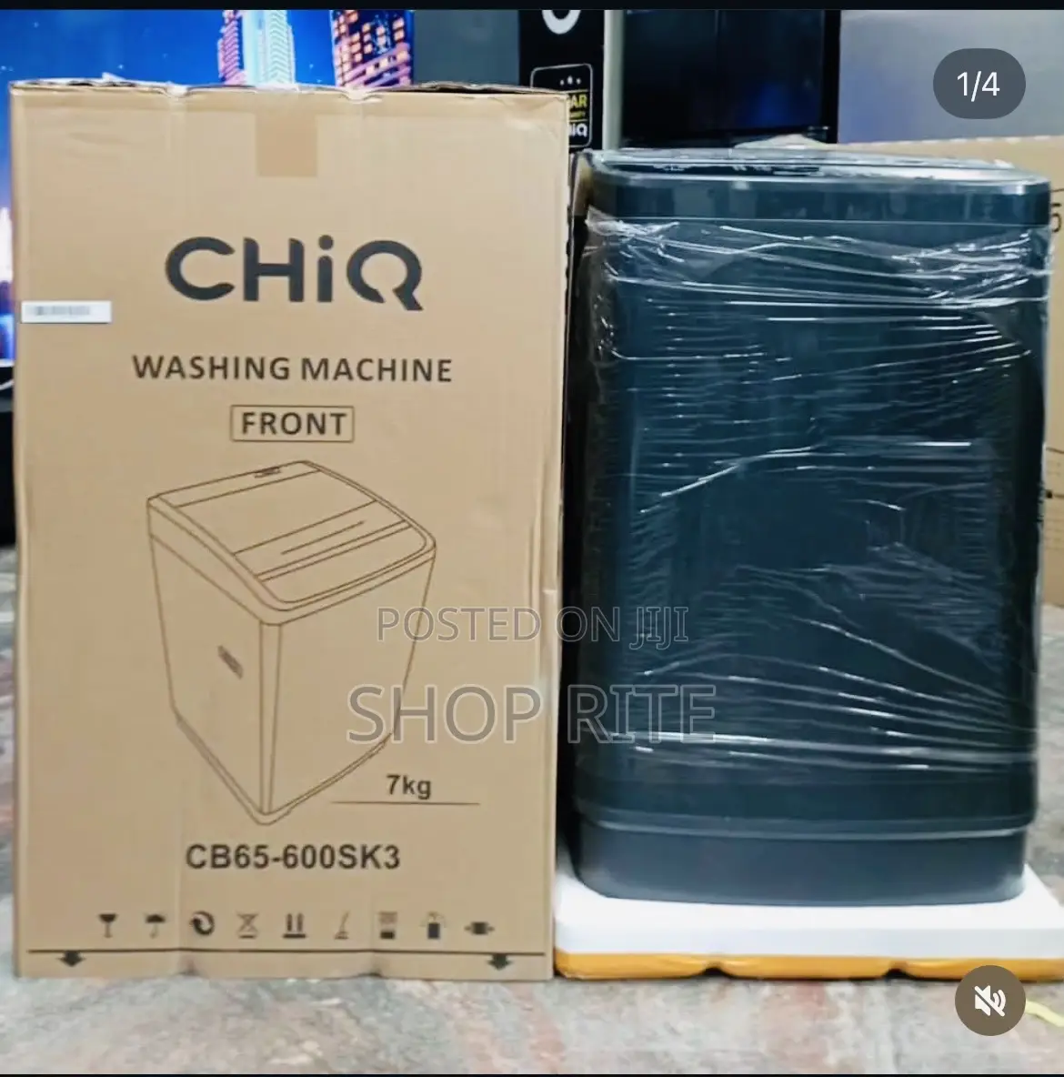 Chiq Washing Machine 7 KGS Top Loader