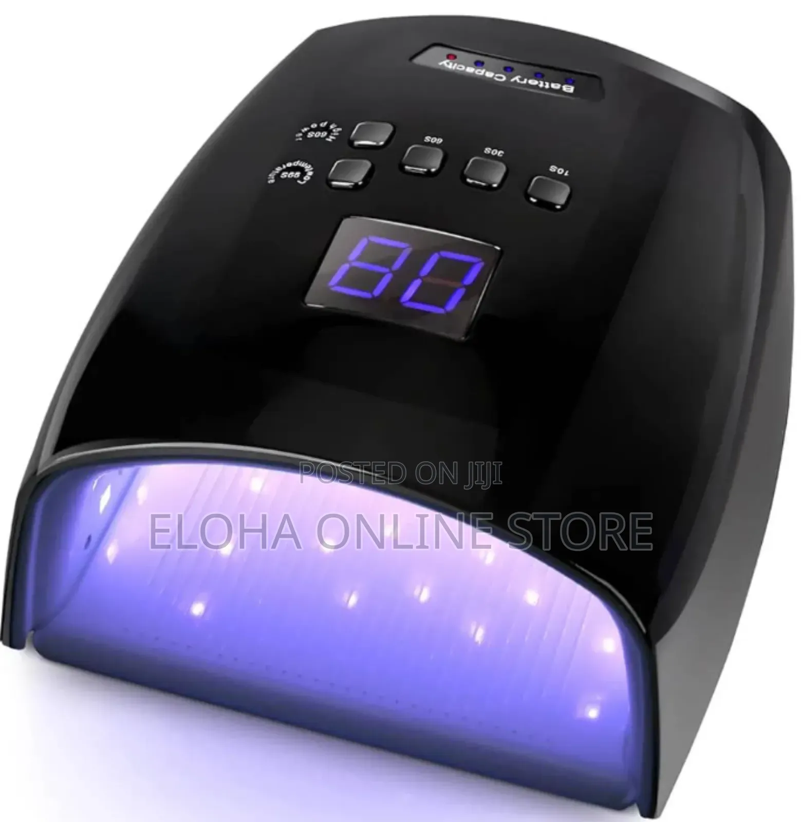 Uv Led Nail Lamp Rechargeable, Cordless