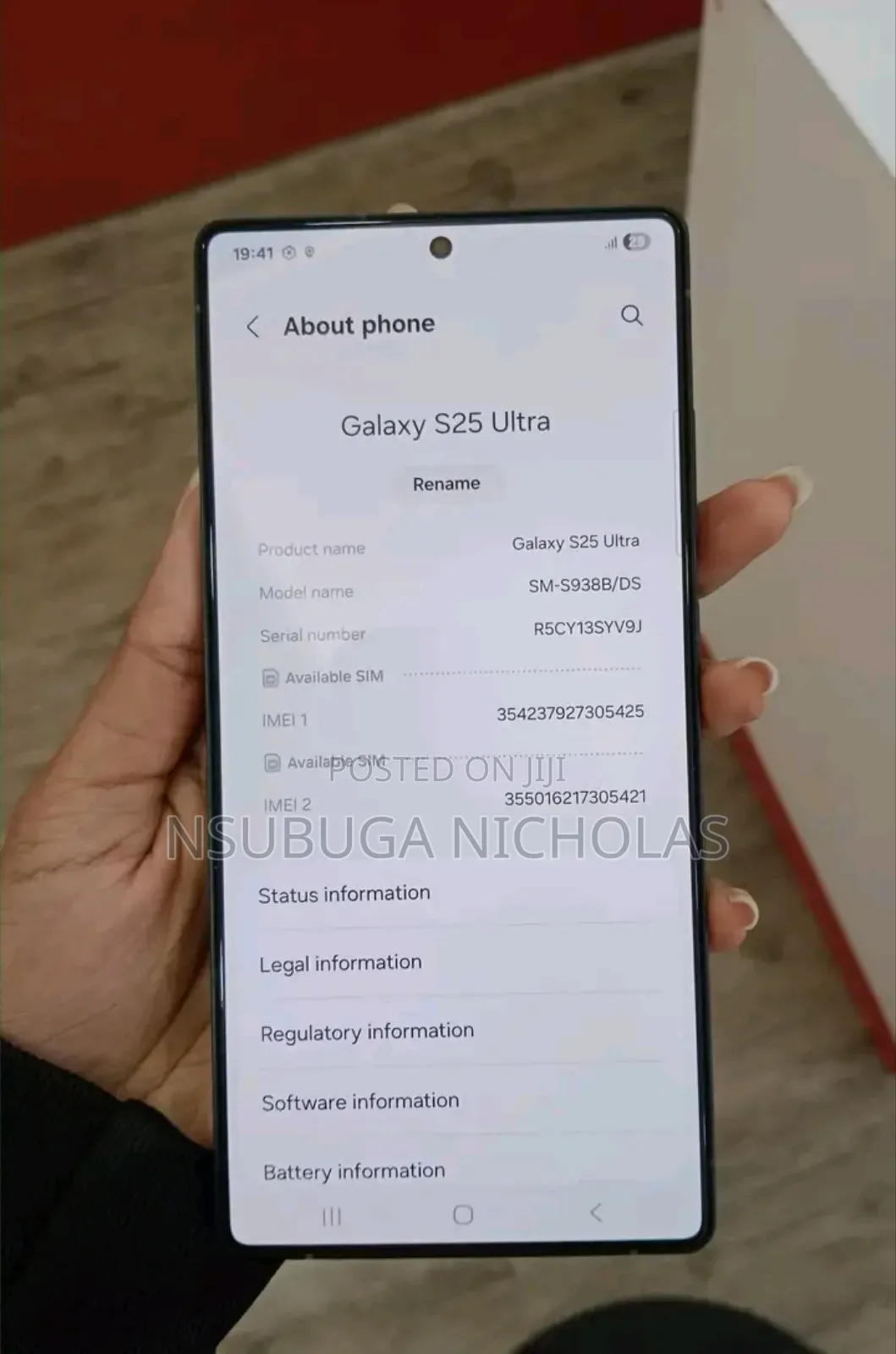 Samsung Galaxy S25 Ultra 512 GB Gray