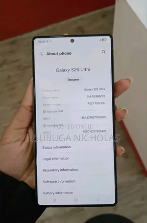 Samsung Galaxy S25 Ultra 512 GB Gray