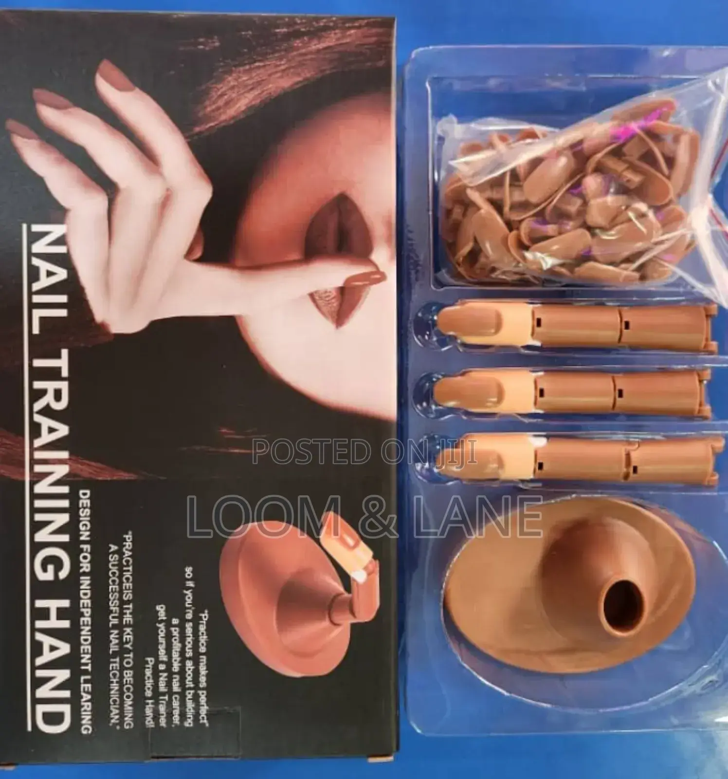 Flexible Nail Art Practice/Training Hand