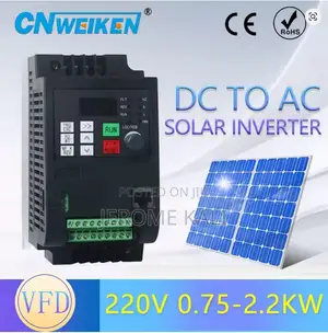 Solar Variable Frequency Drive 0.75kw Single/ 3 Phase