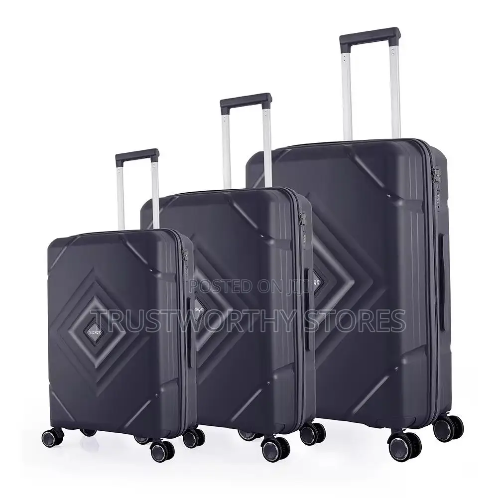 3in1 Rubber Double Wheels Suitcase