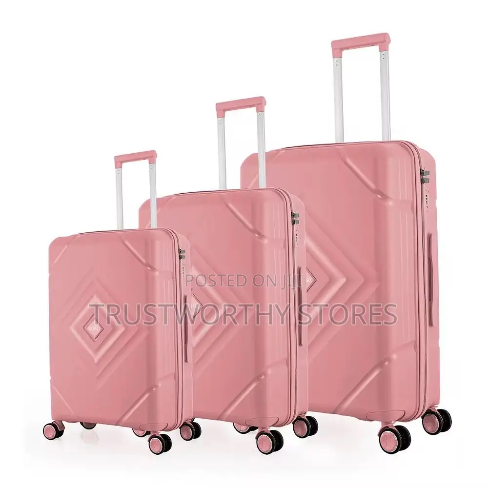 3in1 Rubber Double Wheels Suitcase