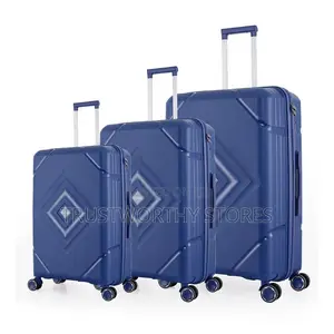3in1 Rubber Double Wheels Suitcase
