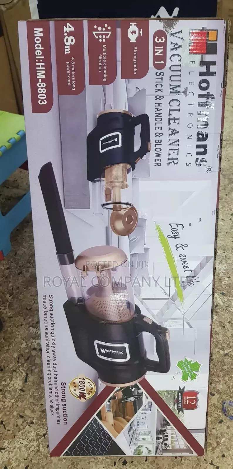 Vacuum Cleaner /Stick,Handle,Blower