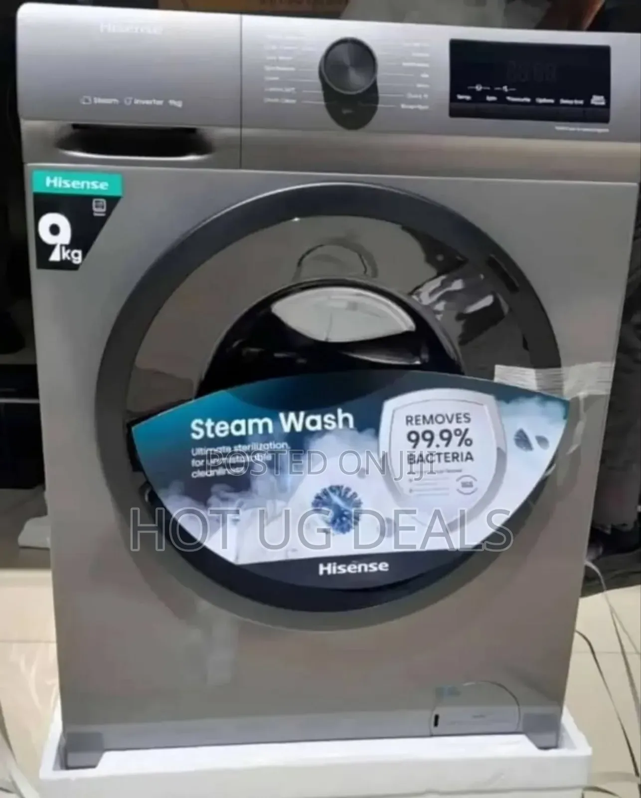Hisense 9kg Automatic Front Loading Washing Machine - [2yrs Wrnty]