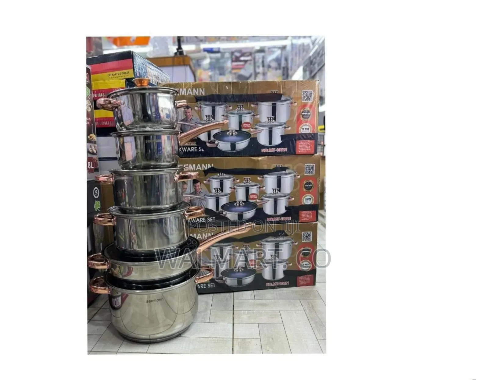 Seemann Pieces Heavy Cookware Saucepan Set
