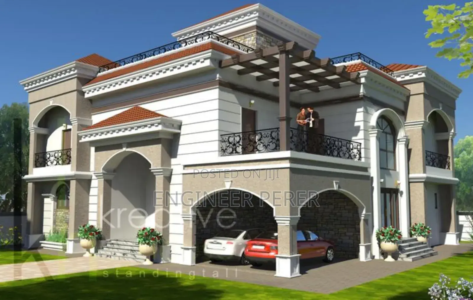 5 Bedroom Residential Architectural and Structural Plan