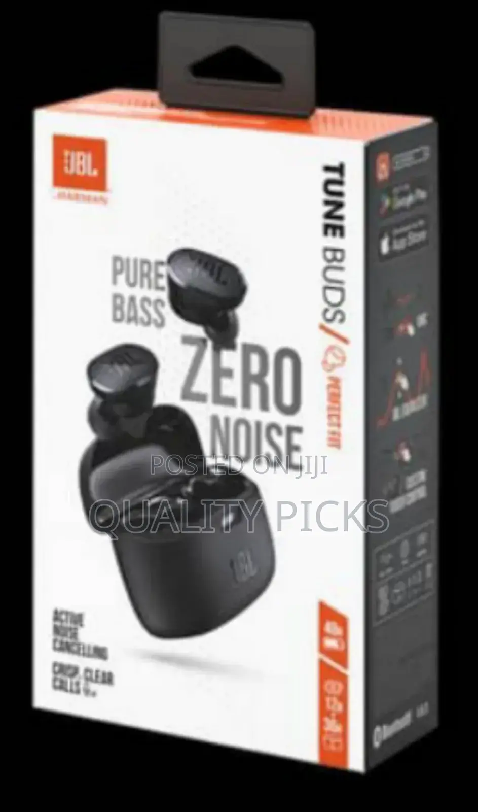 JBL Tune Flex True Wireless Active Noise Cancelling Earbuds.