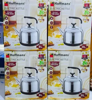 Hoffmans Hm-2549 Electric Kettle, an 8-Liter Capacity