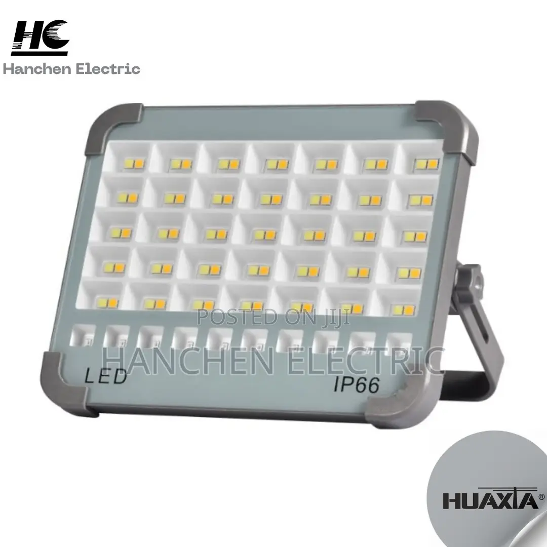 2000 Watts Portable Floodlight With Rechargeable Battery, 5 Modes