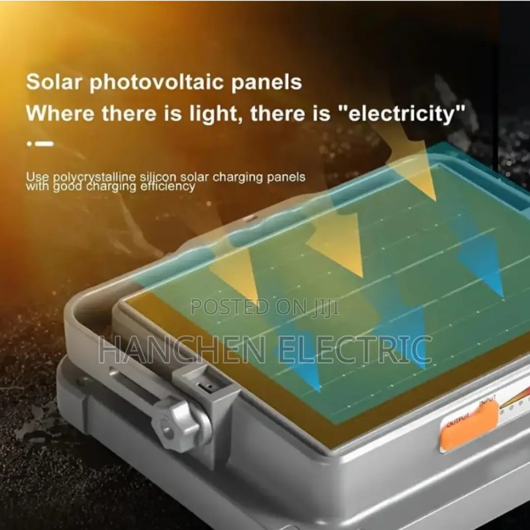 2000 Watts Portable Floodlight With Rechargeable Battery, 5 Modes