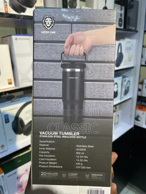 Green Lion Vacuum Tumbler 900ml Bottle