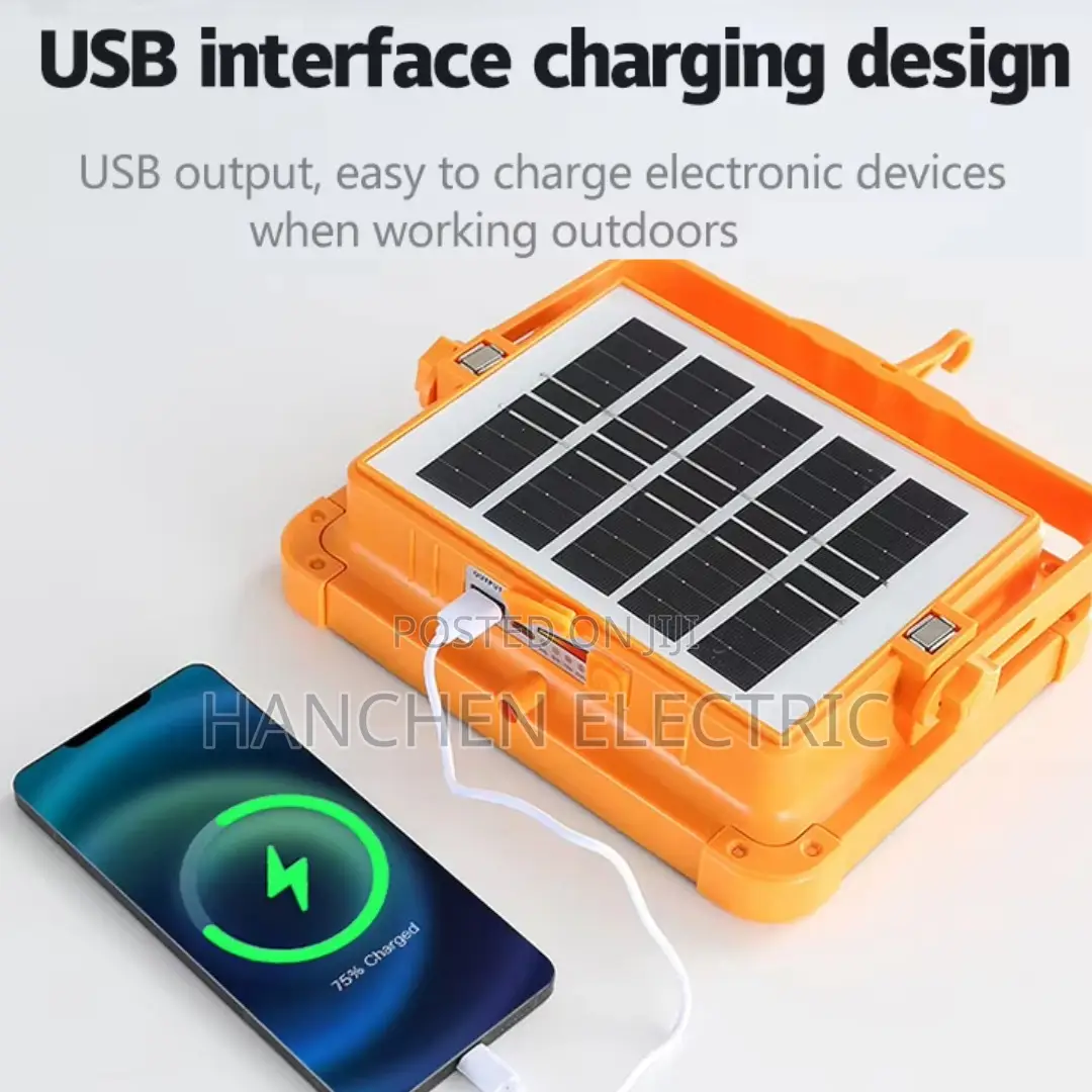 Multifunctional Portable Led 1000 Watt Solar Light