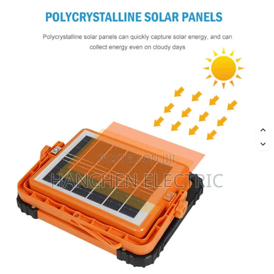 Multifunctional Portable Led 1000 Watt Solar Light