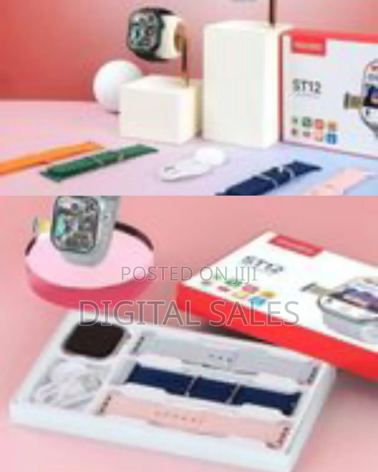 Modio St12 4g Network 2.2 Inch Smartwatch With 3 Pairs Strap Simcard