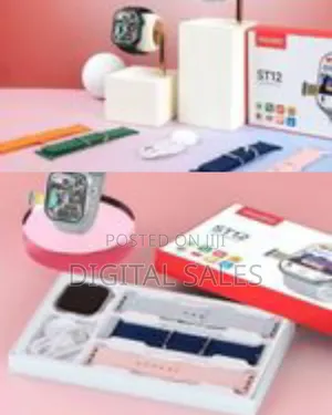 Modio St12 4g Network 2.2 Inch Smartwatch With 3 Pairs Strap Simcard