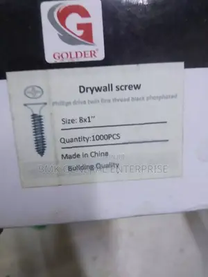 Dry Wall Screws in Course, Fine, and Half Threaded