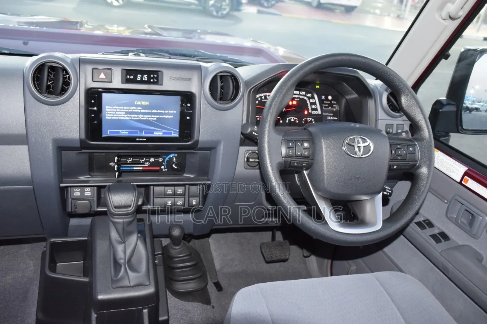 New Toyota Land Cruiser 2025 Maroon