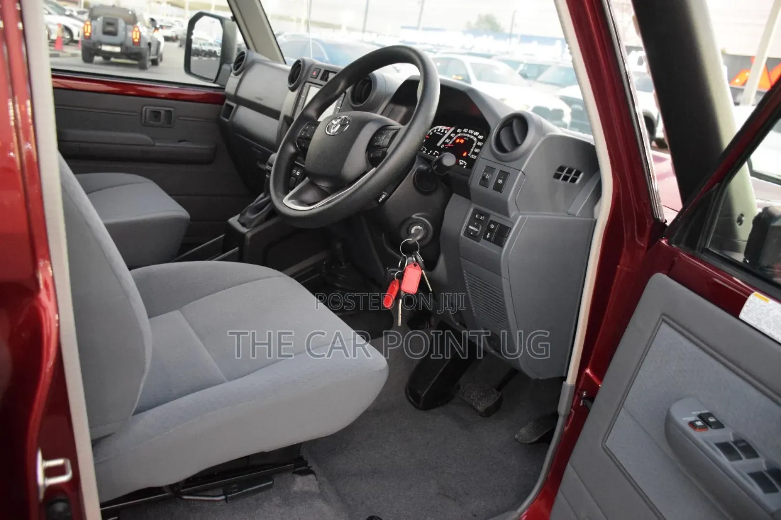 New Toyota Land Cruiser 2025 Maroon