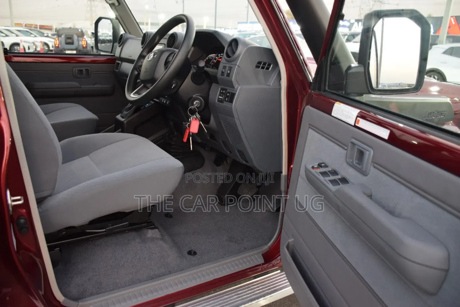 New Toyota Land Cruiser 2025 Maroon