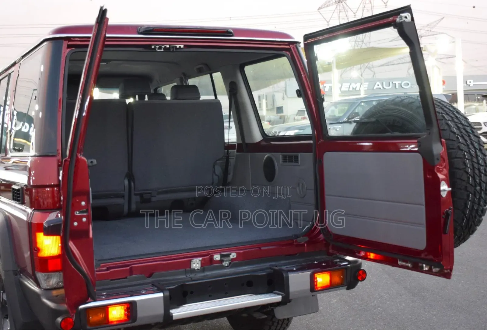 New Toyota Land Cruiser 2025 Maroon
