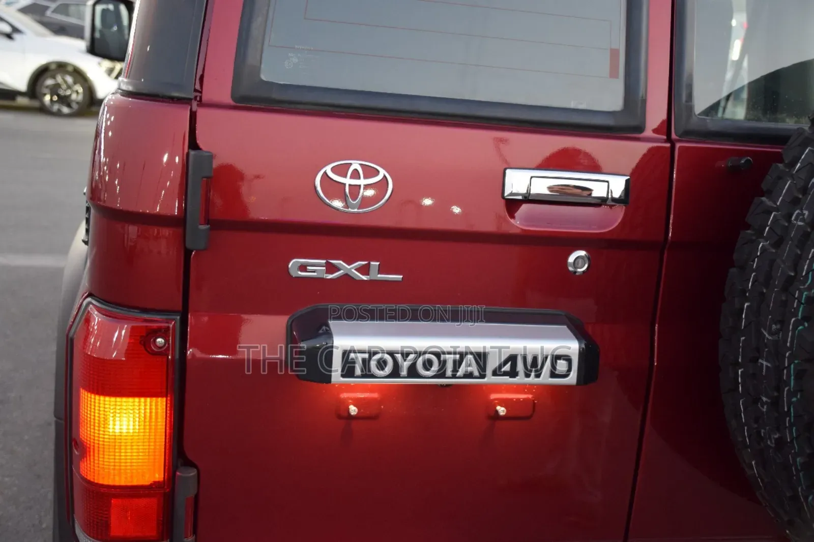 New Toyota Land Cruiser 2025 Maroon