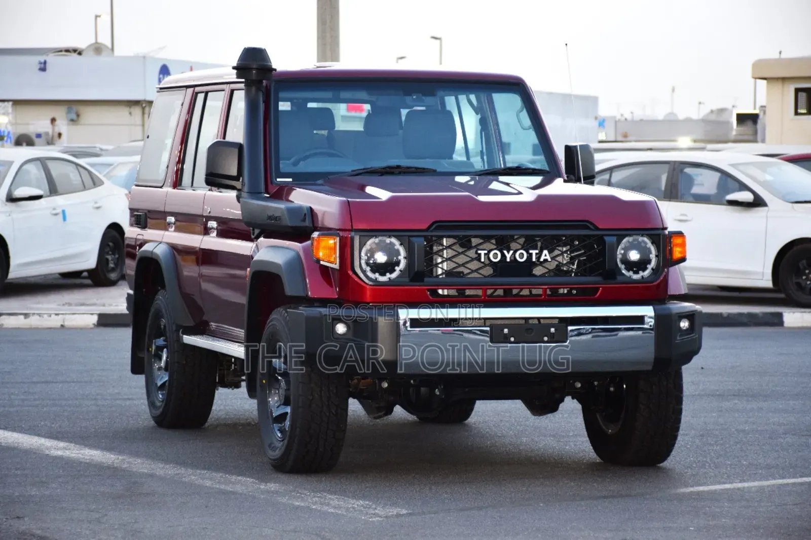 New Toyota Land Cruiser 2025 Maroon