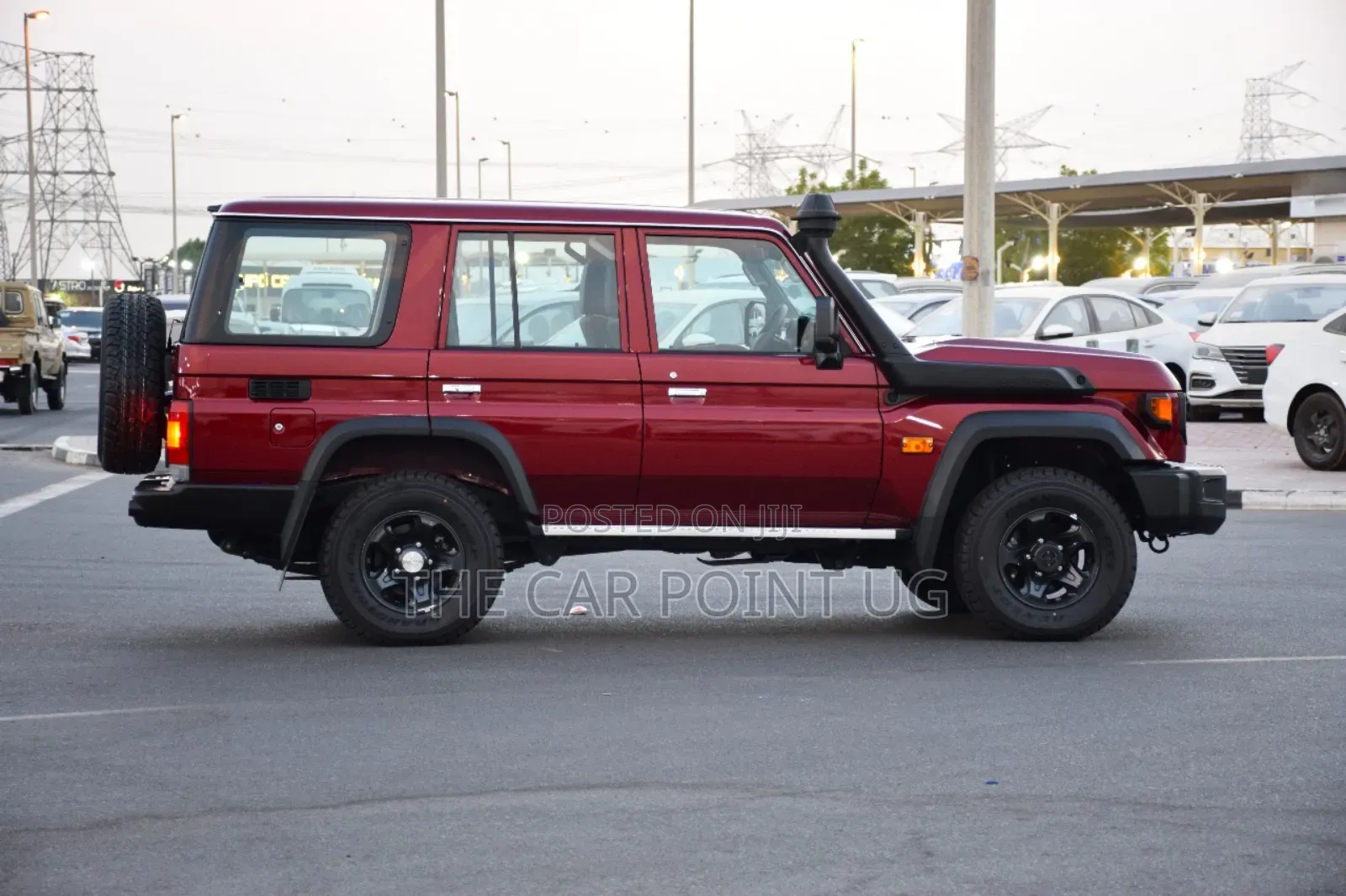 New Toyota Land Cruiser 2025 Maroon