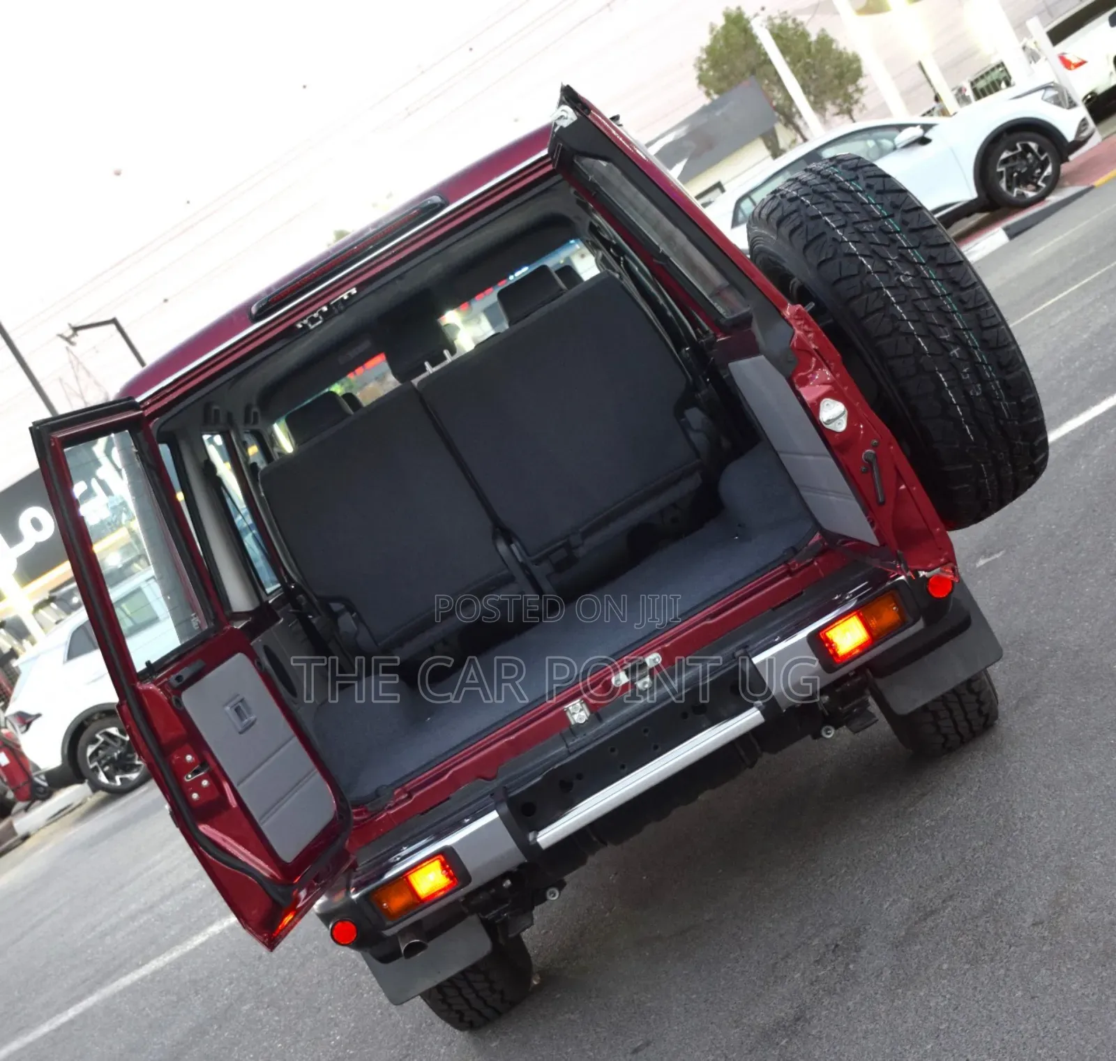 New Toyota Land Cruiser 2025 Maroon