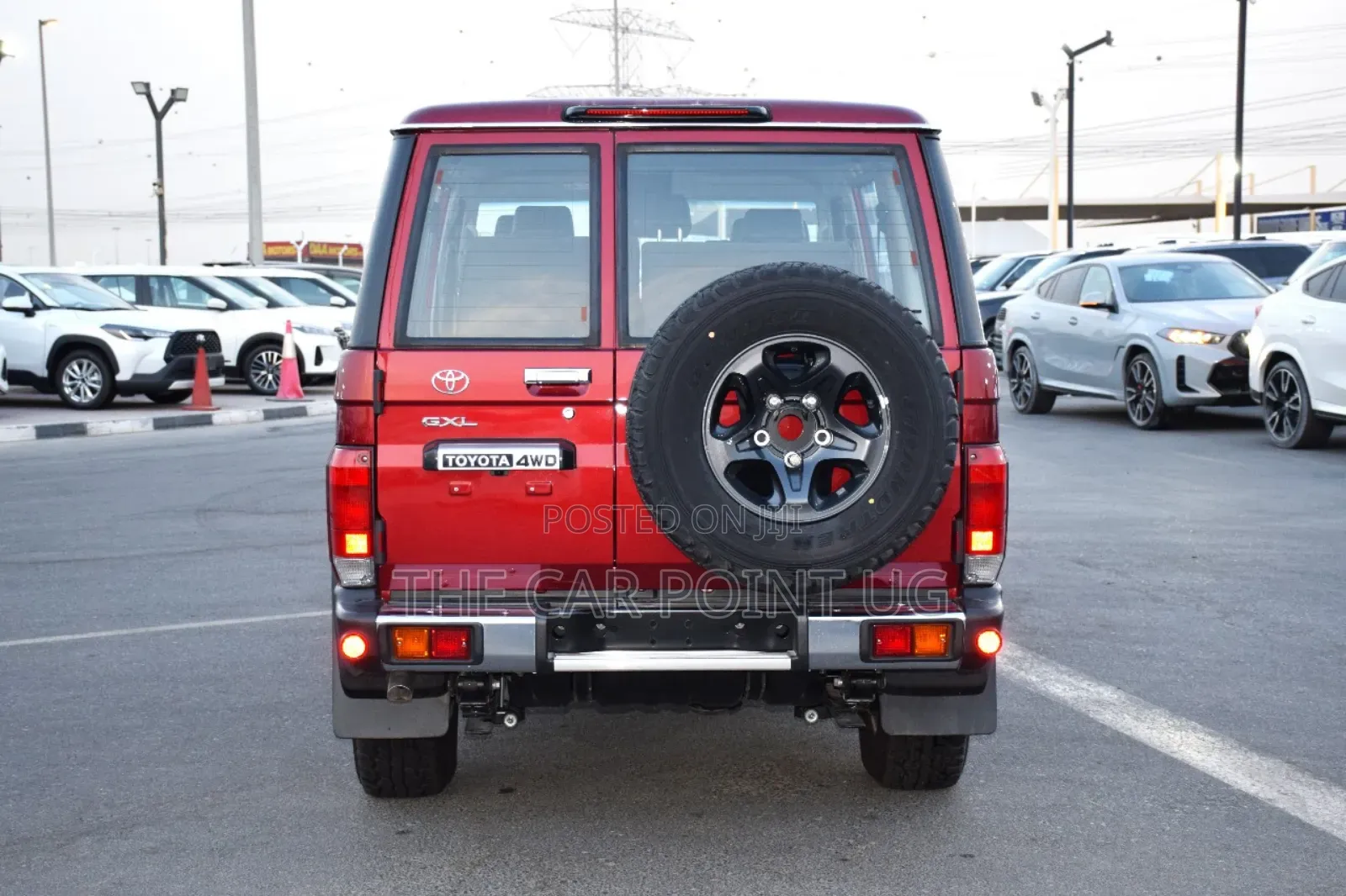 New Toyota Land Cruiser 2025 Maroon