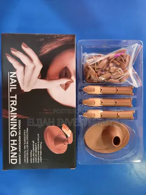 Flexible Nail Art Practice/Training Hand