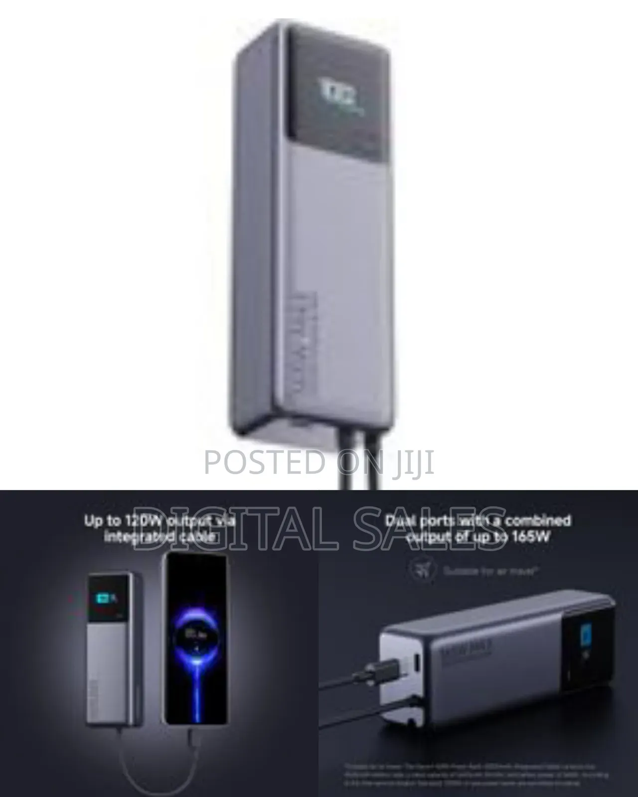 Porodo 165w Power Bank 10000mah - Integrated Usb-C Integrated 0