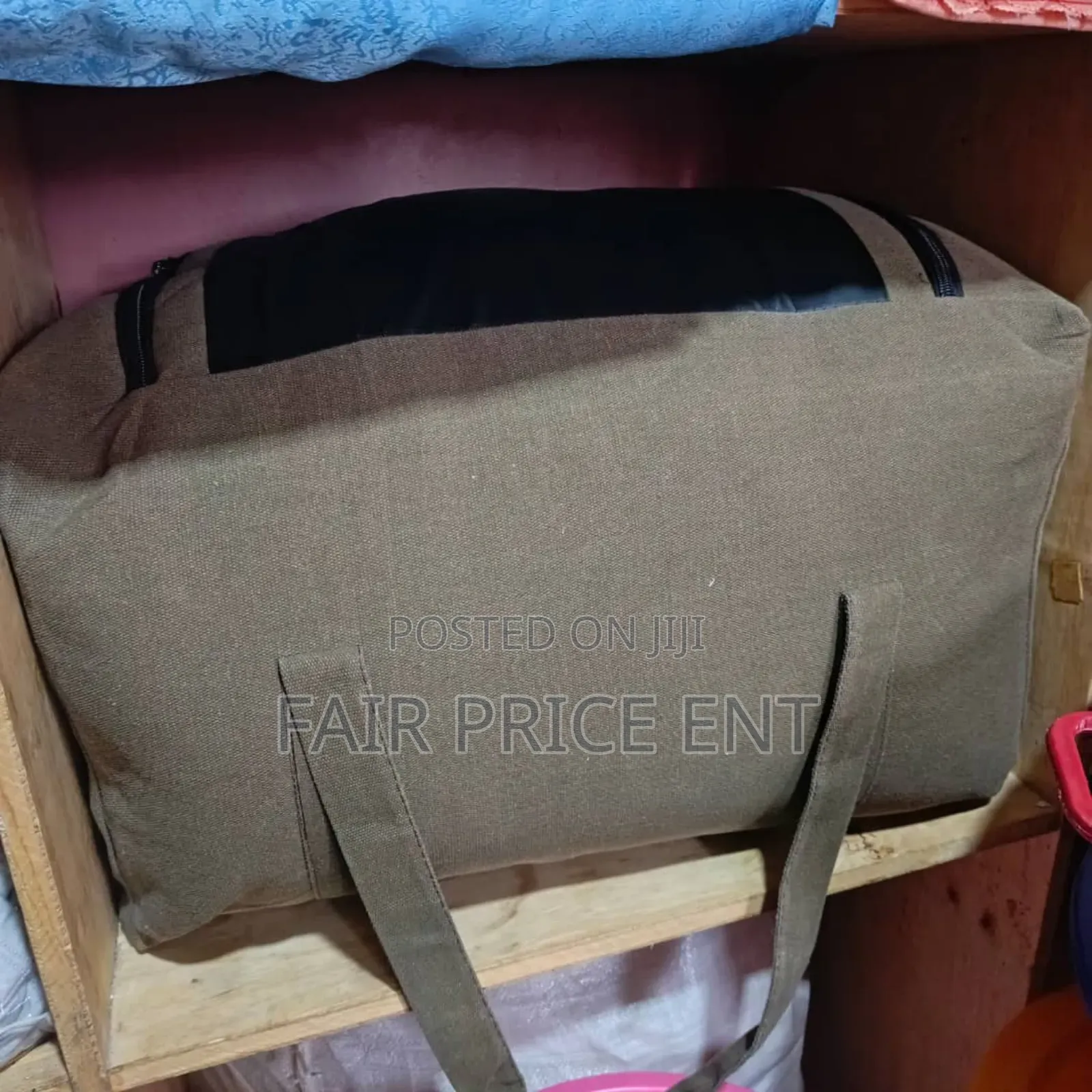 Noble Safari Bags. Large.( Brown)