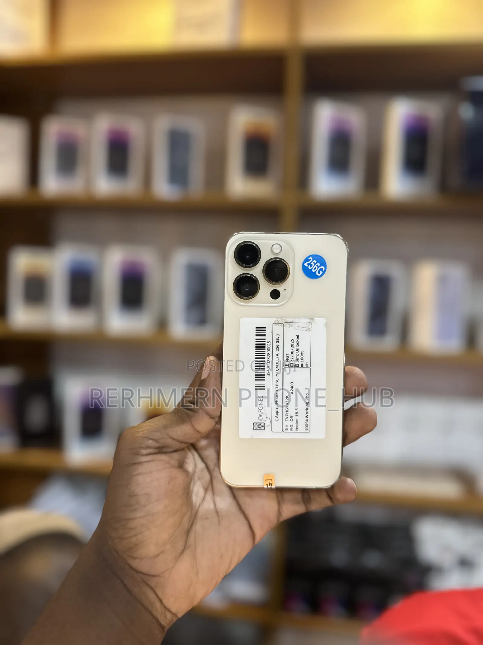 New Apple iPhone 13 Pro 256 GB Gold