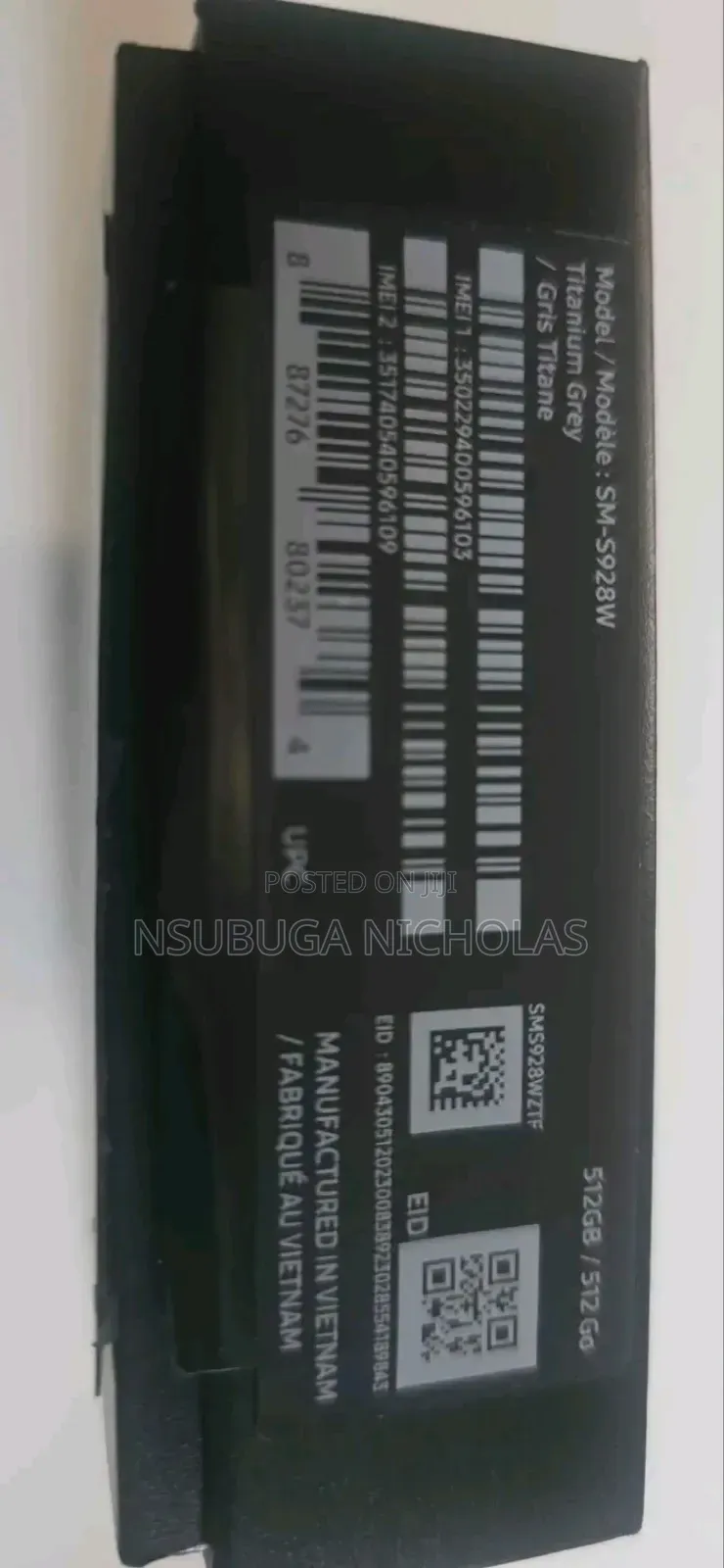 New Samsung Galaxy S24 Ultra 512 GB Bronze