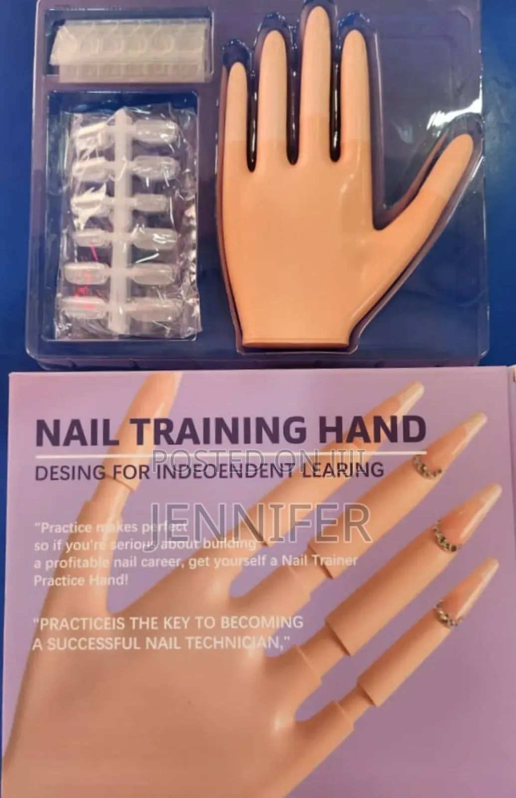 Nail Training Hand Kit.