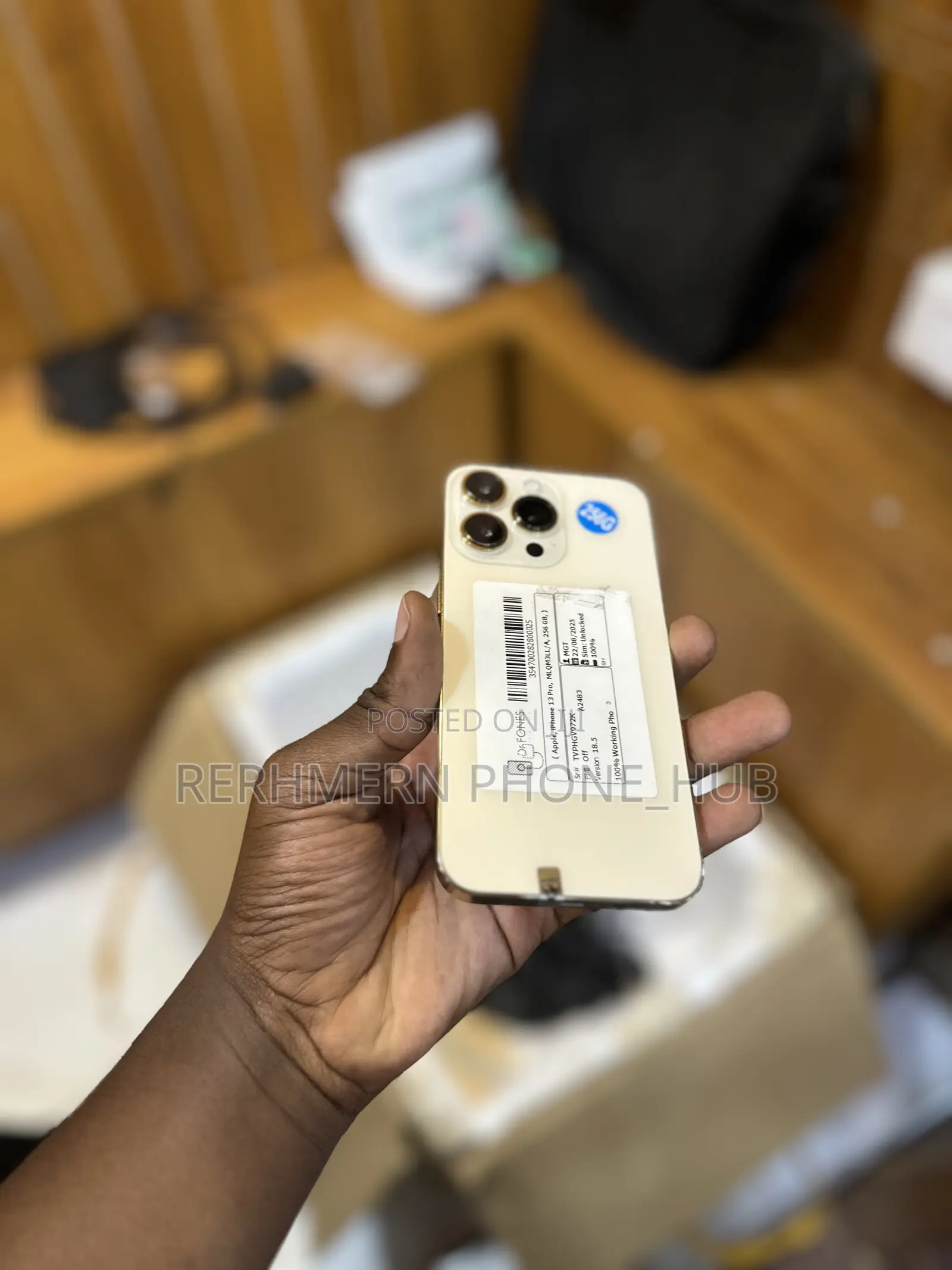 New Apple iPhone 13 Pro 256 GB Gold