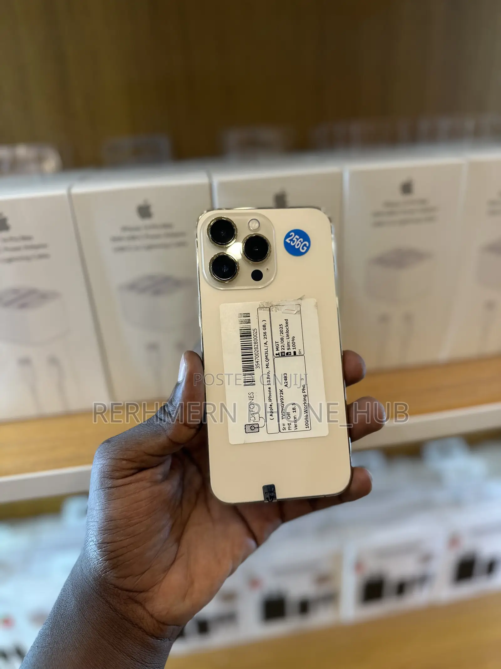 New Apple iPhone 13 Pro 256 GB Gold