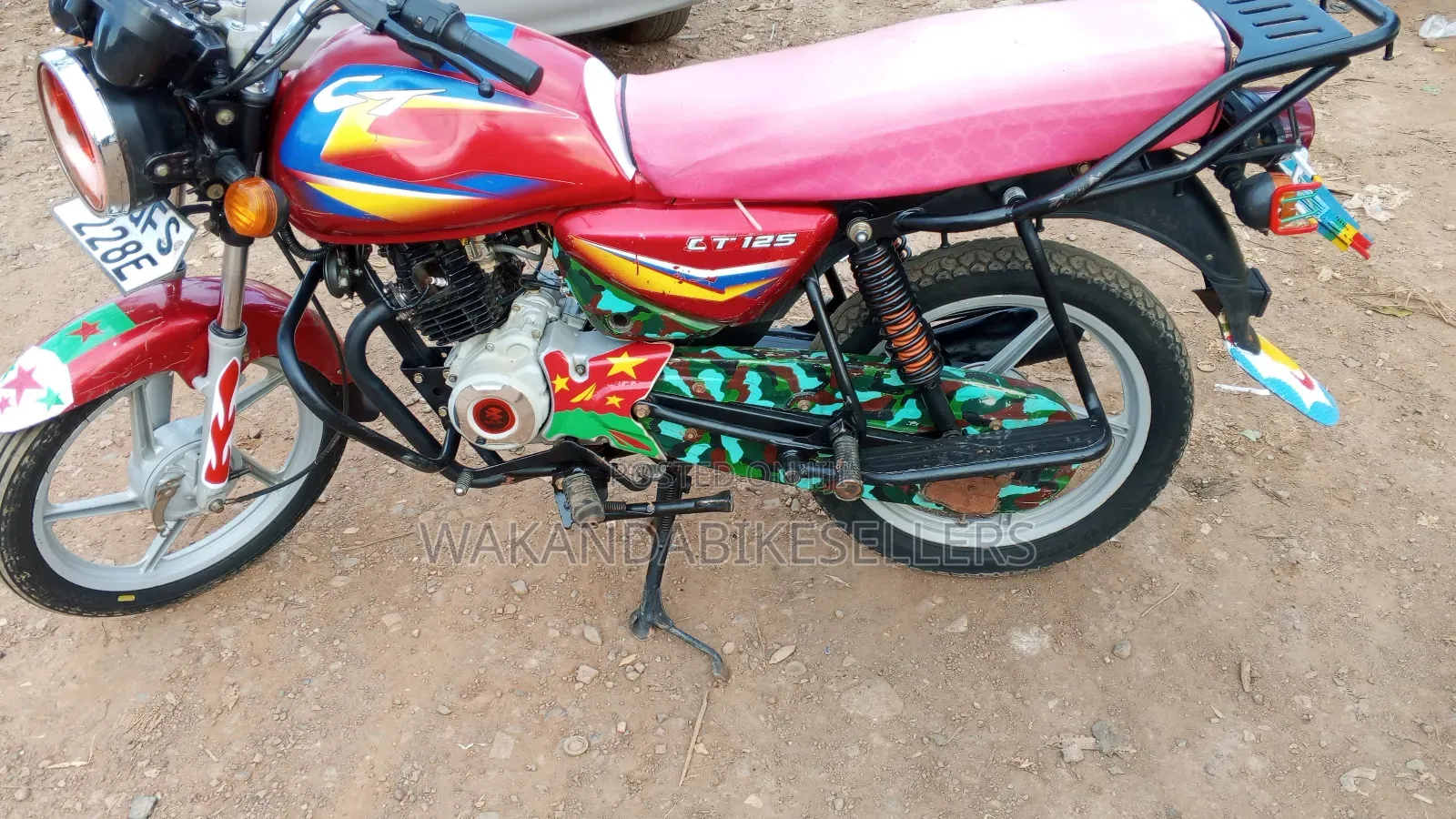 Bajaj Boxer 125 2023 Red