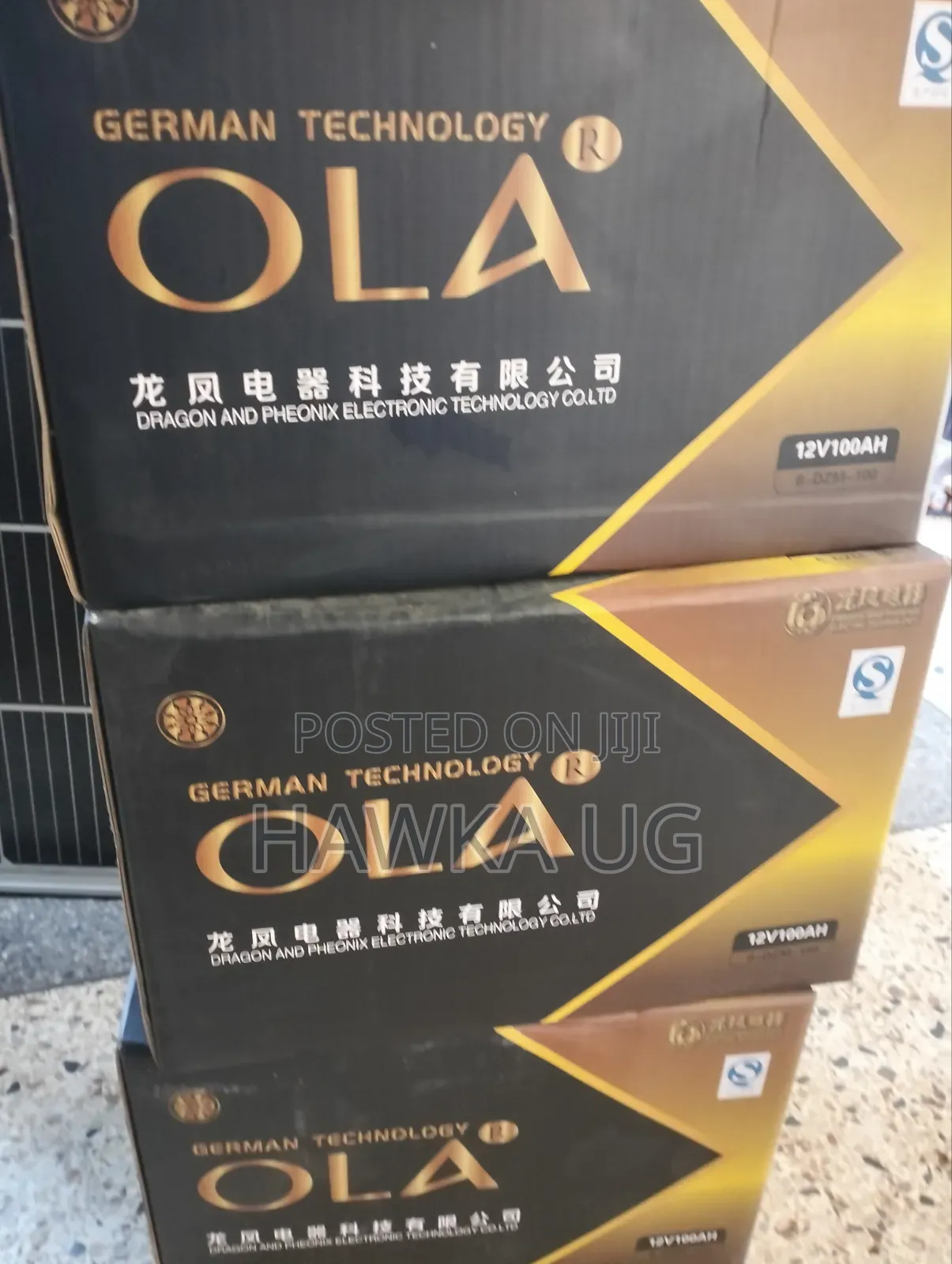 100ah Gel Battery Ola