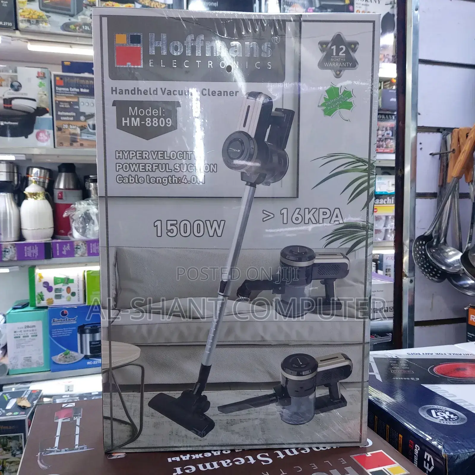 Hand Held Vacuum Cleaner Hoffman Hm-8809