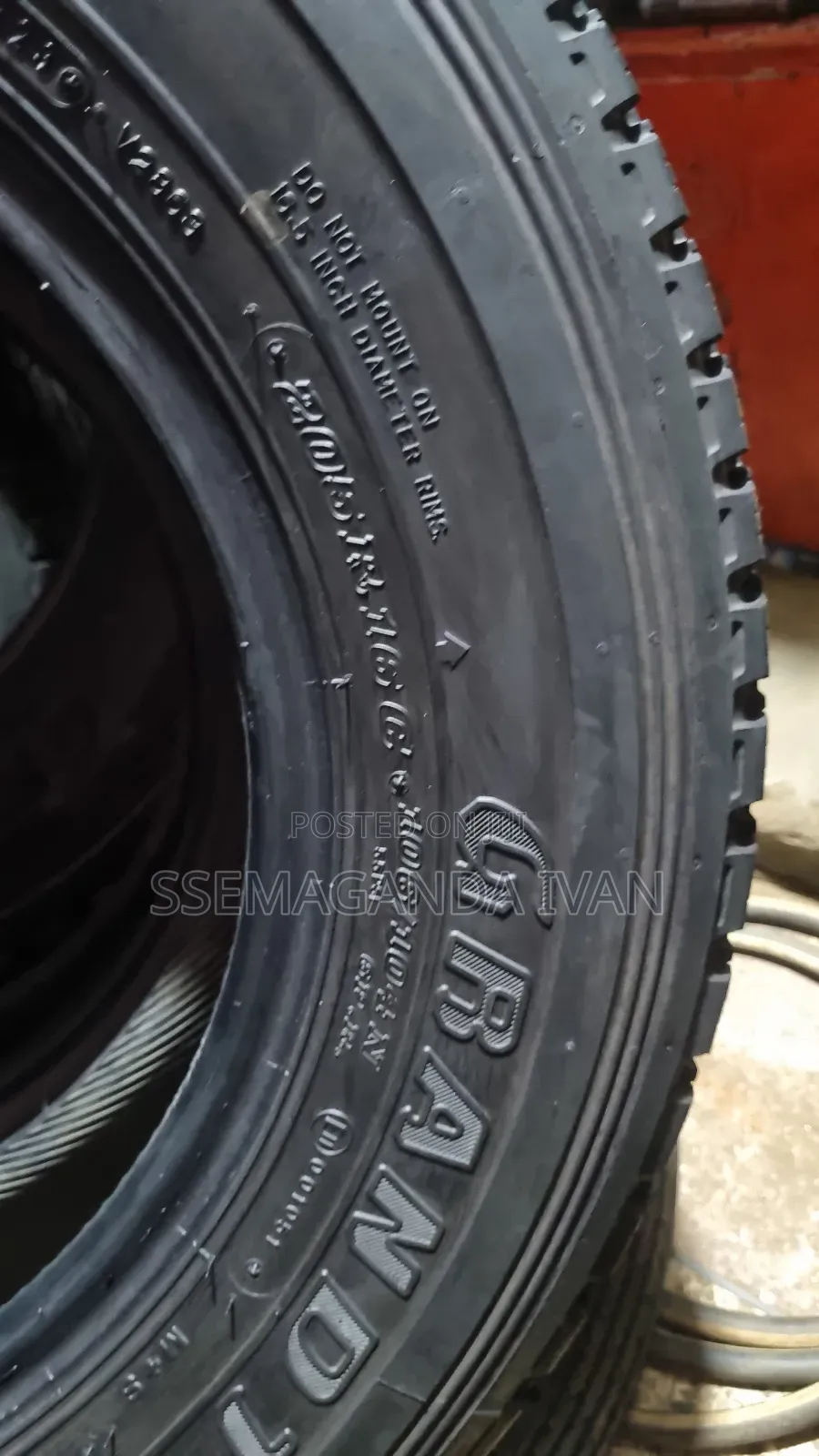 205r16 Dunlop Grandtrek Tyres Foreign Used
