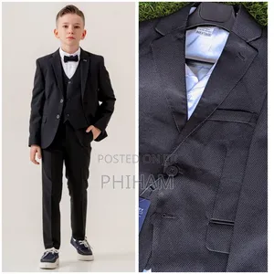 Boys/Kids Black Suit