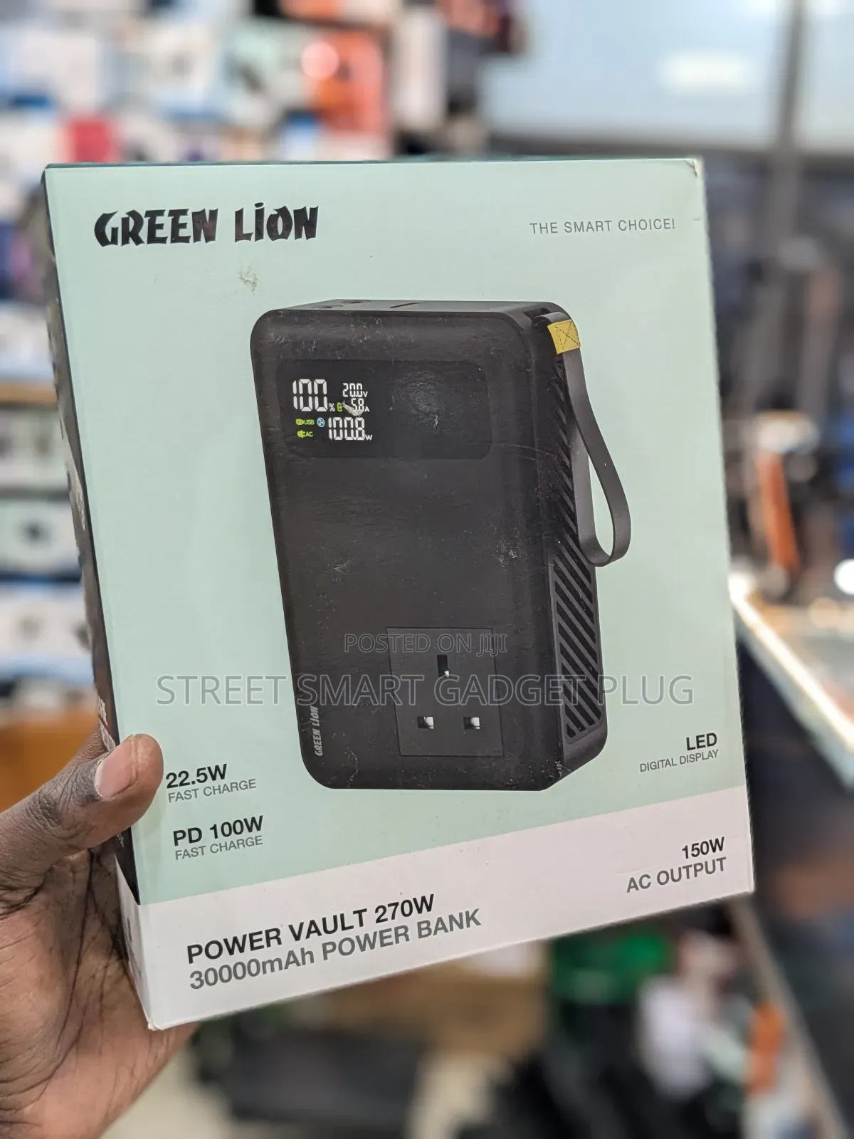 Greenlion Power Vault 270watts 30.000mah Power Bank