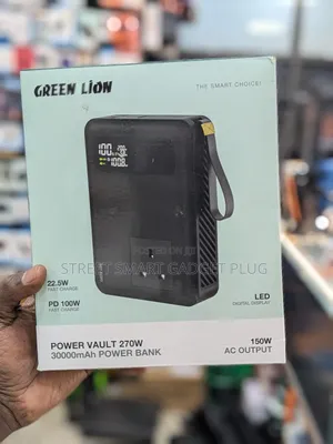 Greenlion Power Vault 270watts 30.000mah Power Bank