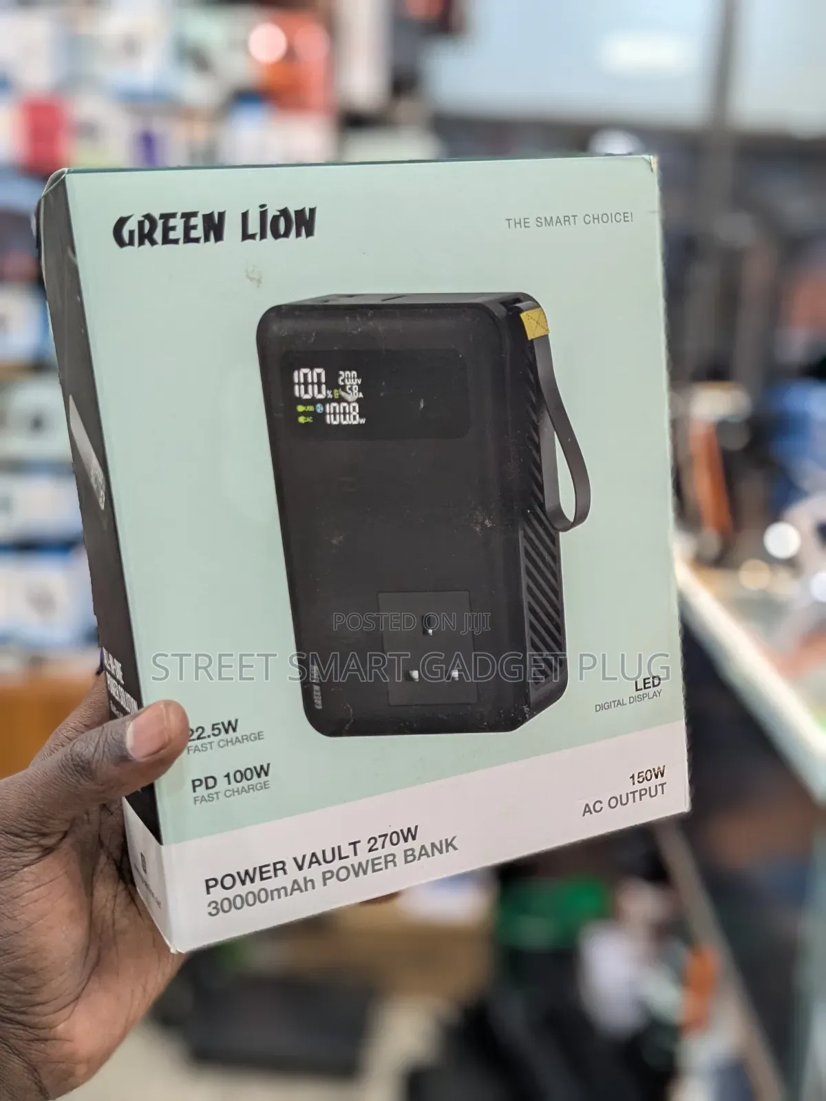 Greenlion Power Vault 270watts 30.000mah Power Bank