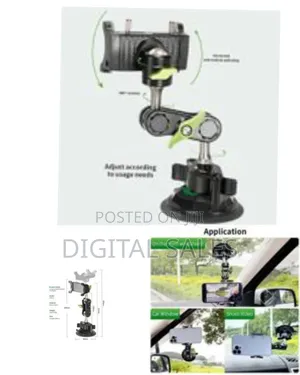 Lanparte Uba-01l Universal 360° Rotating Ball Head Arm Car Suction 0
